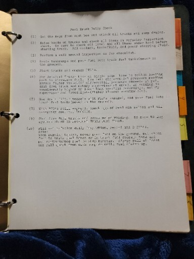 WASHINGTON AIR CO. STANDARD OPERATING PROCEDURES 1986