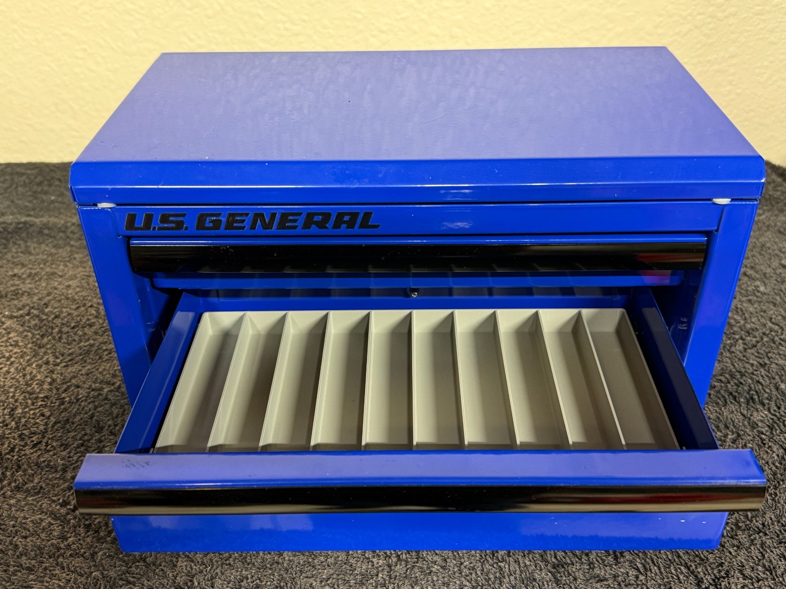 Pocket Knife Organizer for US General & Kobalt Mini Toolbox | Black