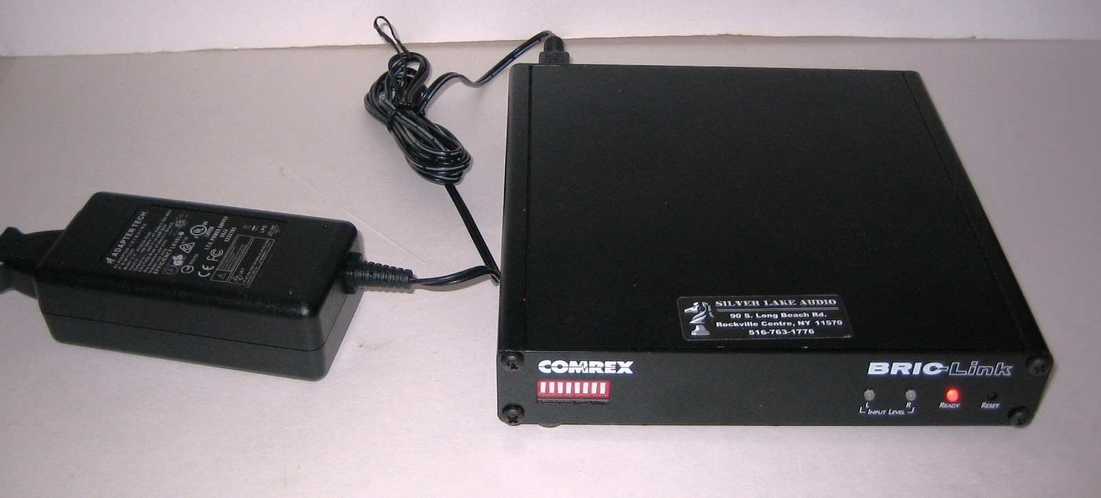 Comrex Bric-Link Classic Broadcast Codec AES Analog Audio IP Link w/Power Supply