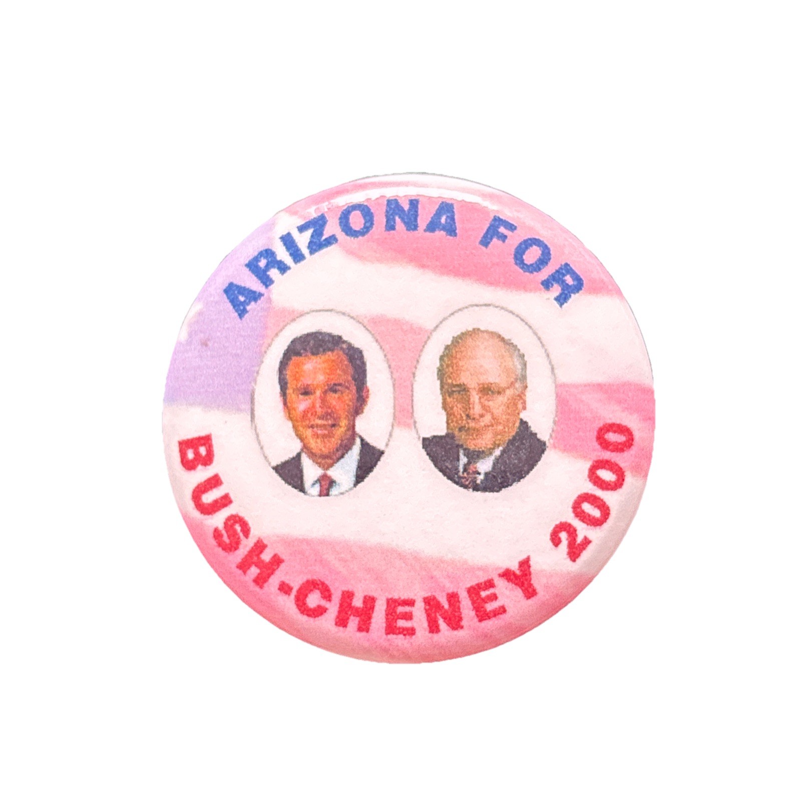 2000 George W. Bush for President Arizona Pin 50 State 1.75" Button Cheney
