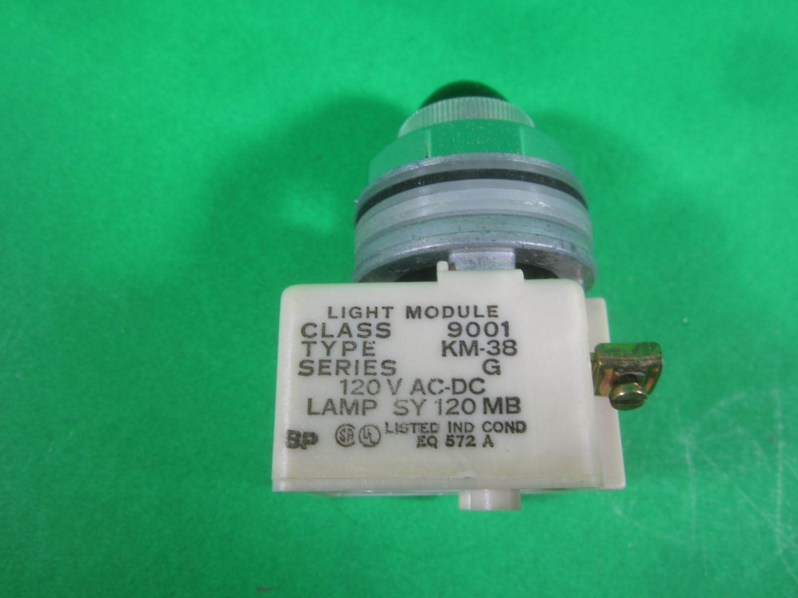 Square D Pilot Light Resistor Type 120V AC-DC -- KP-38G6 -- New