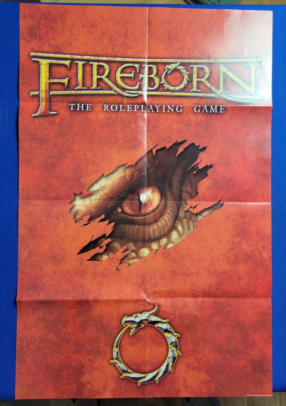 Fireborn: The Roleplaying Game Poster 33 x 22