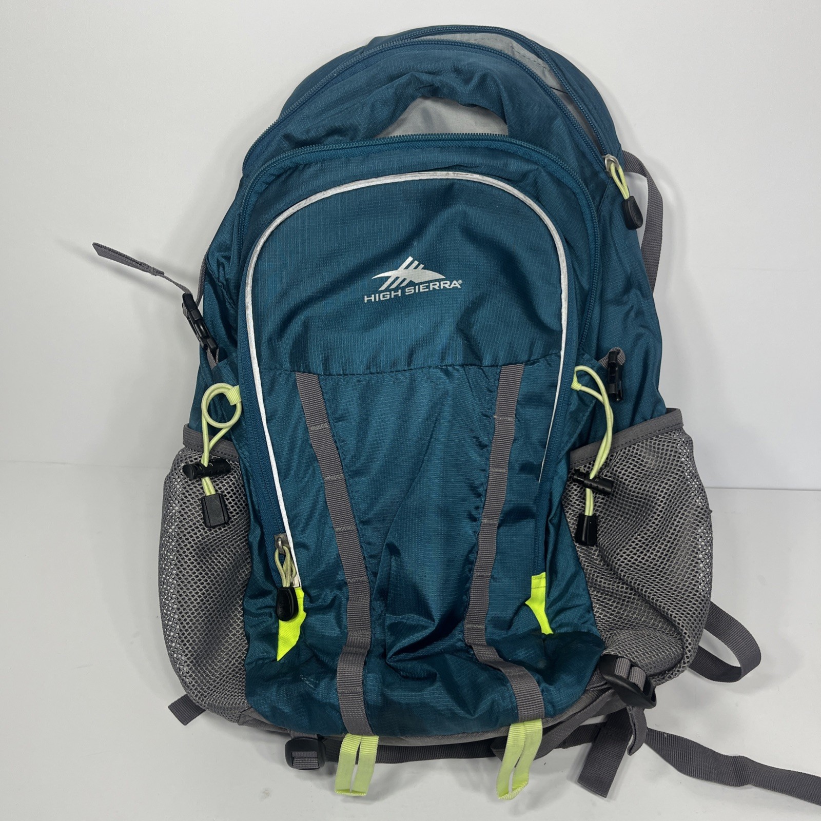 High Sierra HYDRATION PACK  AIRFLOW COOLED HIKING BACKPACK 24L Blue Green