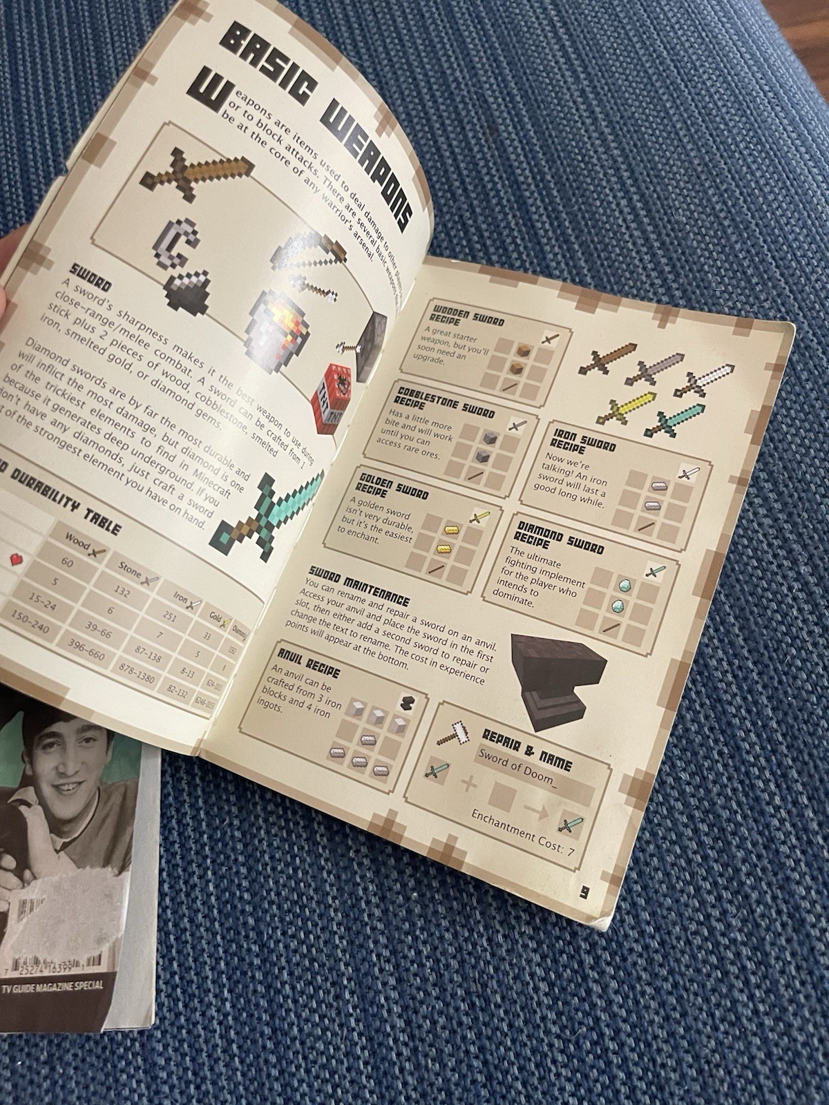 Scholastic Illustrated Minecraft Combat Strategy Guide Steve 2014