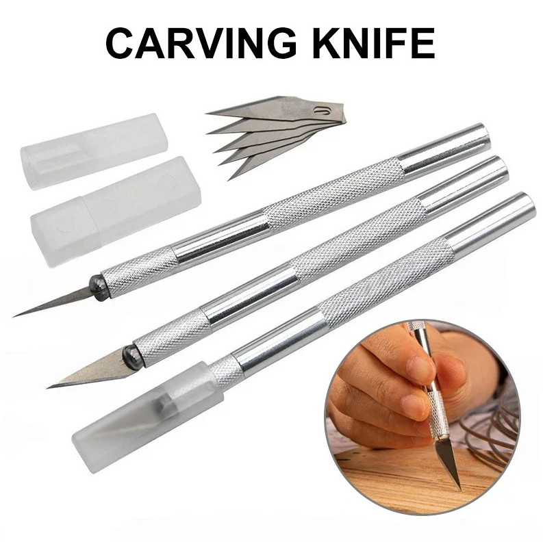 Aluminum Craft Knife Precision Art Cutting Knife DIY Carving Tool NEW