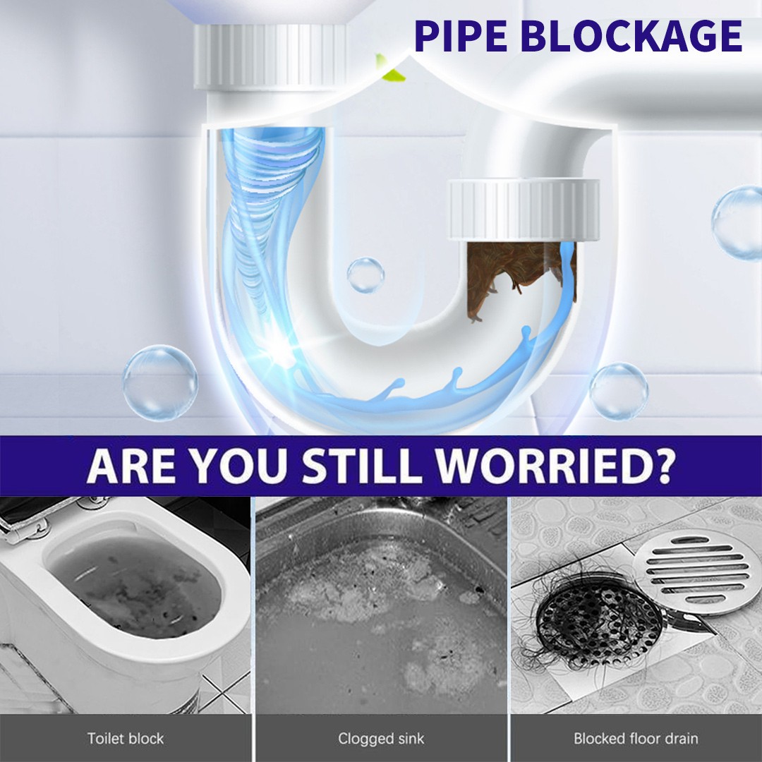 Sink & Drain Cleaner Powerful Pipeline Dredging Agent Agent Unblocker 350g