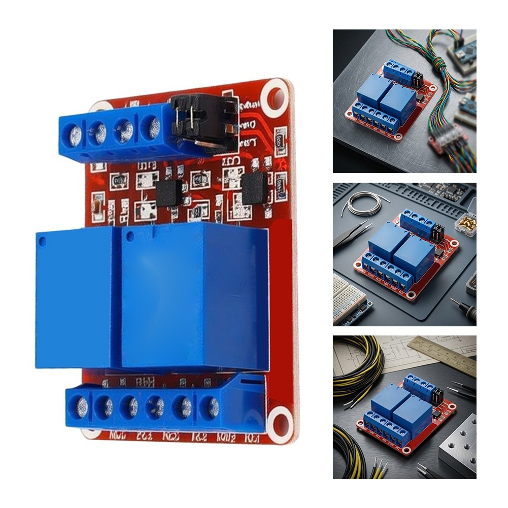 4-Channel 12V Switch Board with Optocoupler Isolation 4pcs for Microcontroller