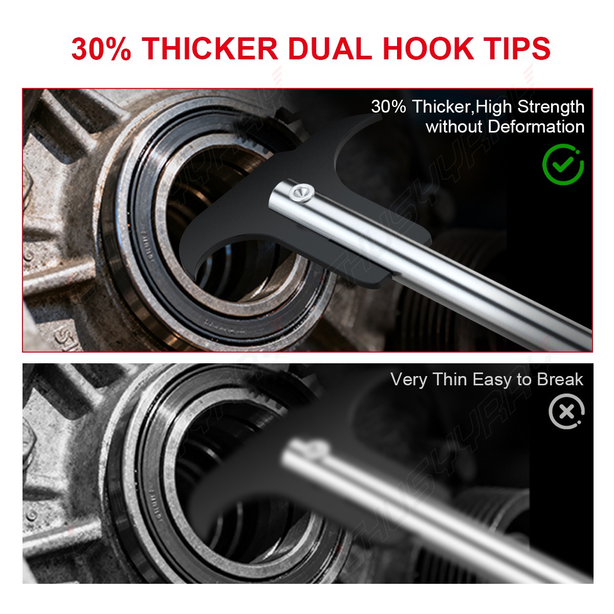 56750 Seal Puller Tool with Non-Slip Handle Heavy-Duty Seal Puller Tool-Perfect