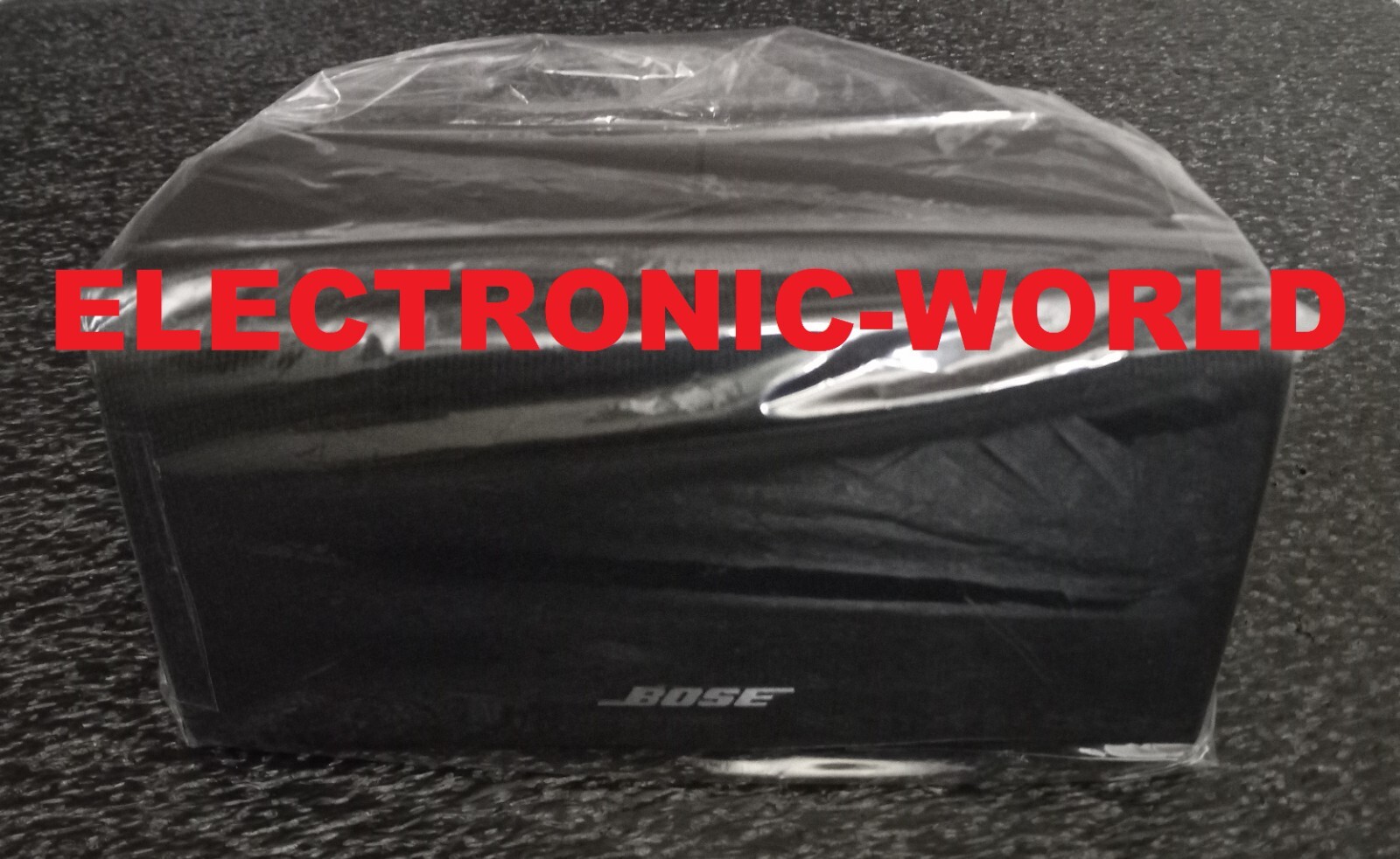MINT Bose Center Channel Speaker Horizontal Double Cube Black Acoustimass