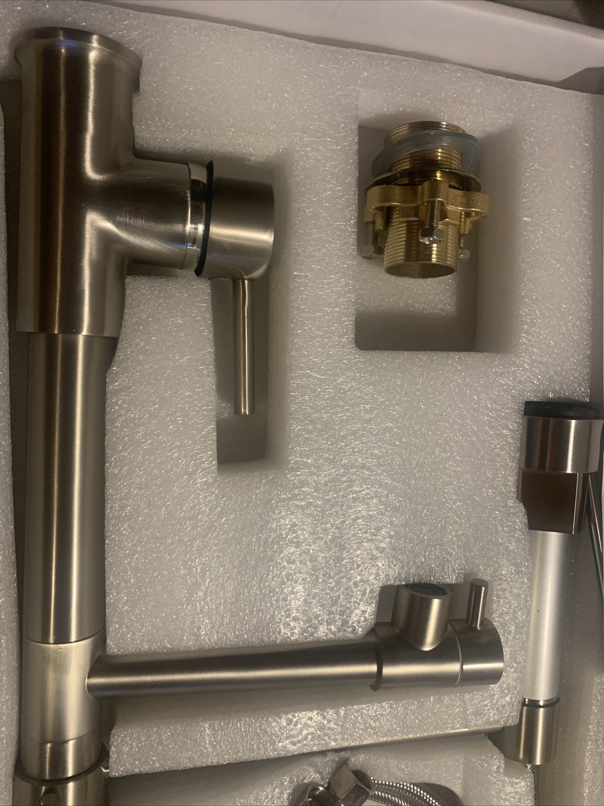 serimer 2-function co. faucet brushed nickel NOB