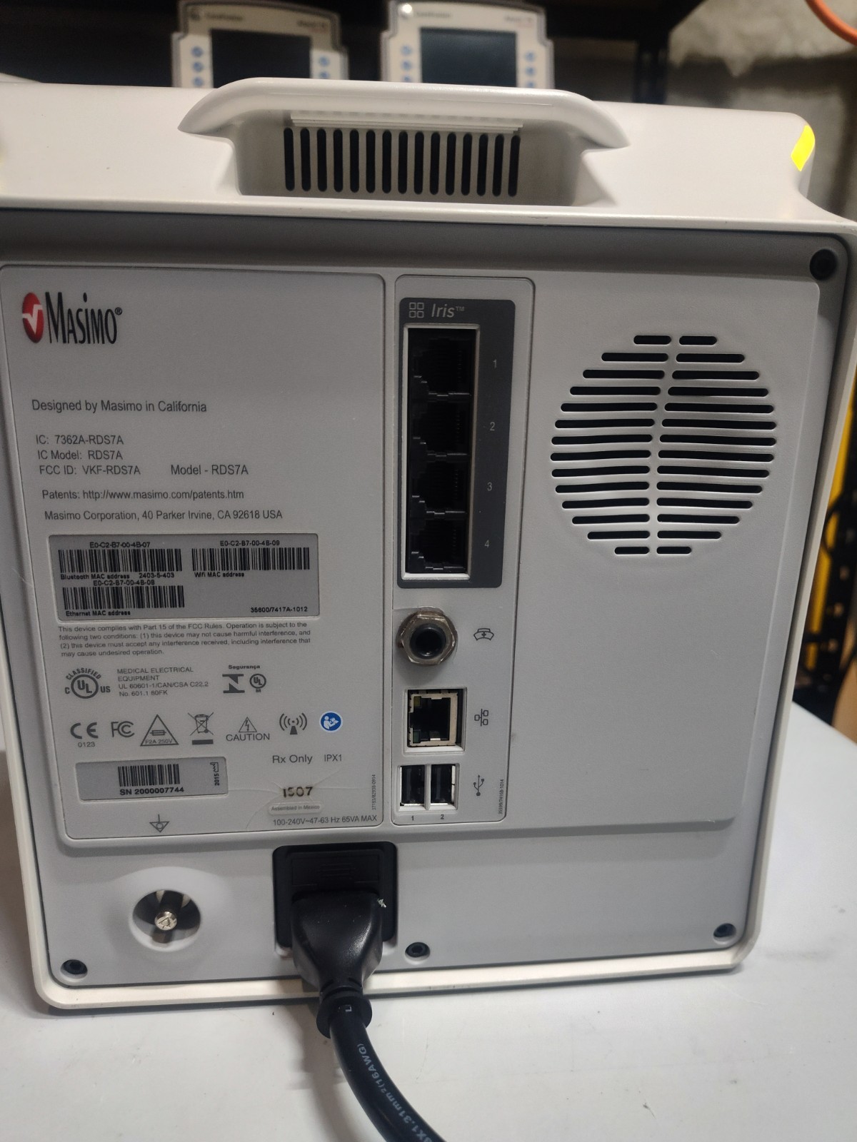 Masimo Radius 7 Wireless Vital MNF 2020