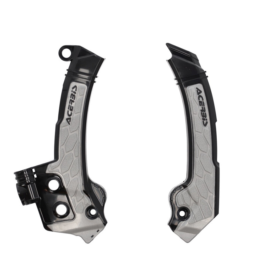 X-GRIP FRAME GUARD HUS BLACK/GREY Husqvarna TC 125 TC 250 FC 250 FX 350 FX 450