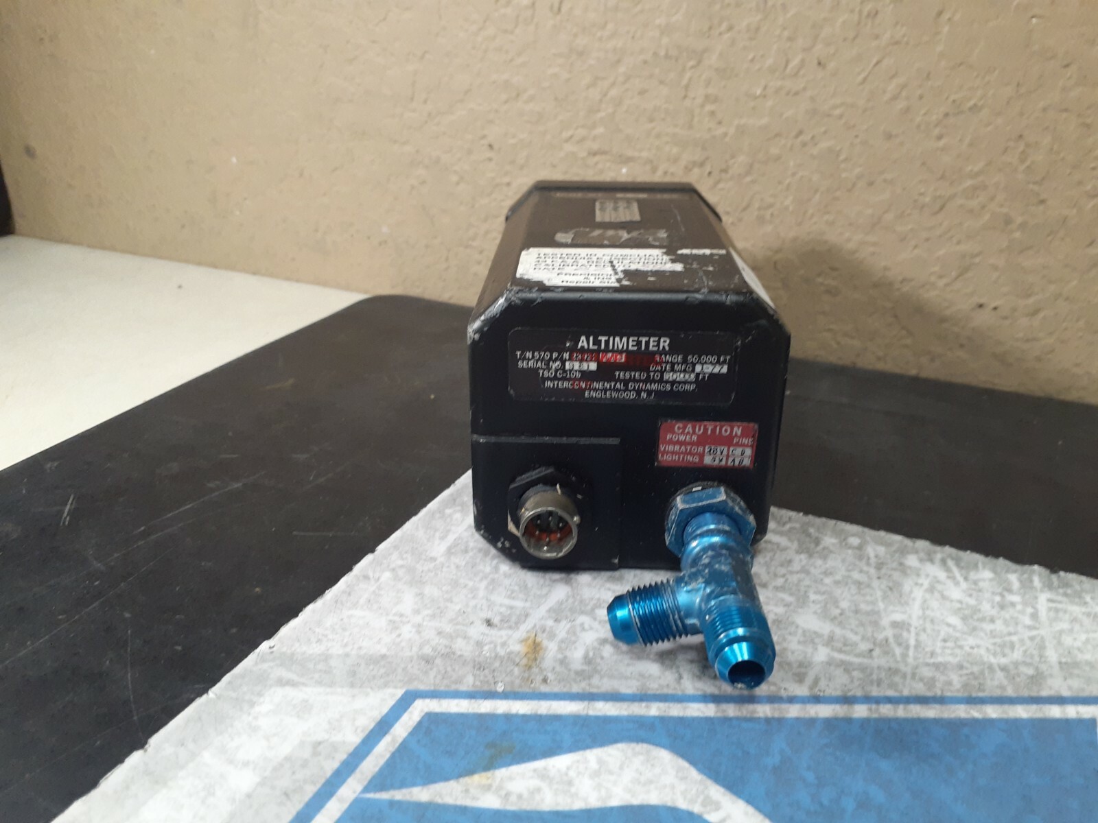 Altimeter 570-23932-106 Removed Working