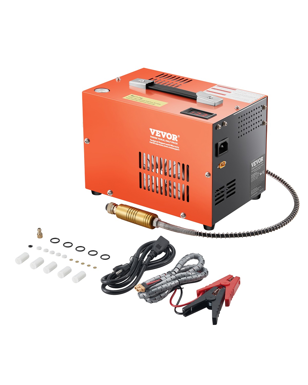 VEVOR Air Compressor 4500PSI/30Mpa PCP Airgun Compressor with Built-in Converter