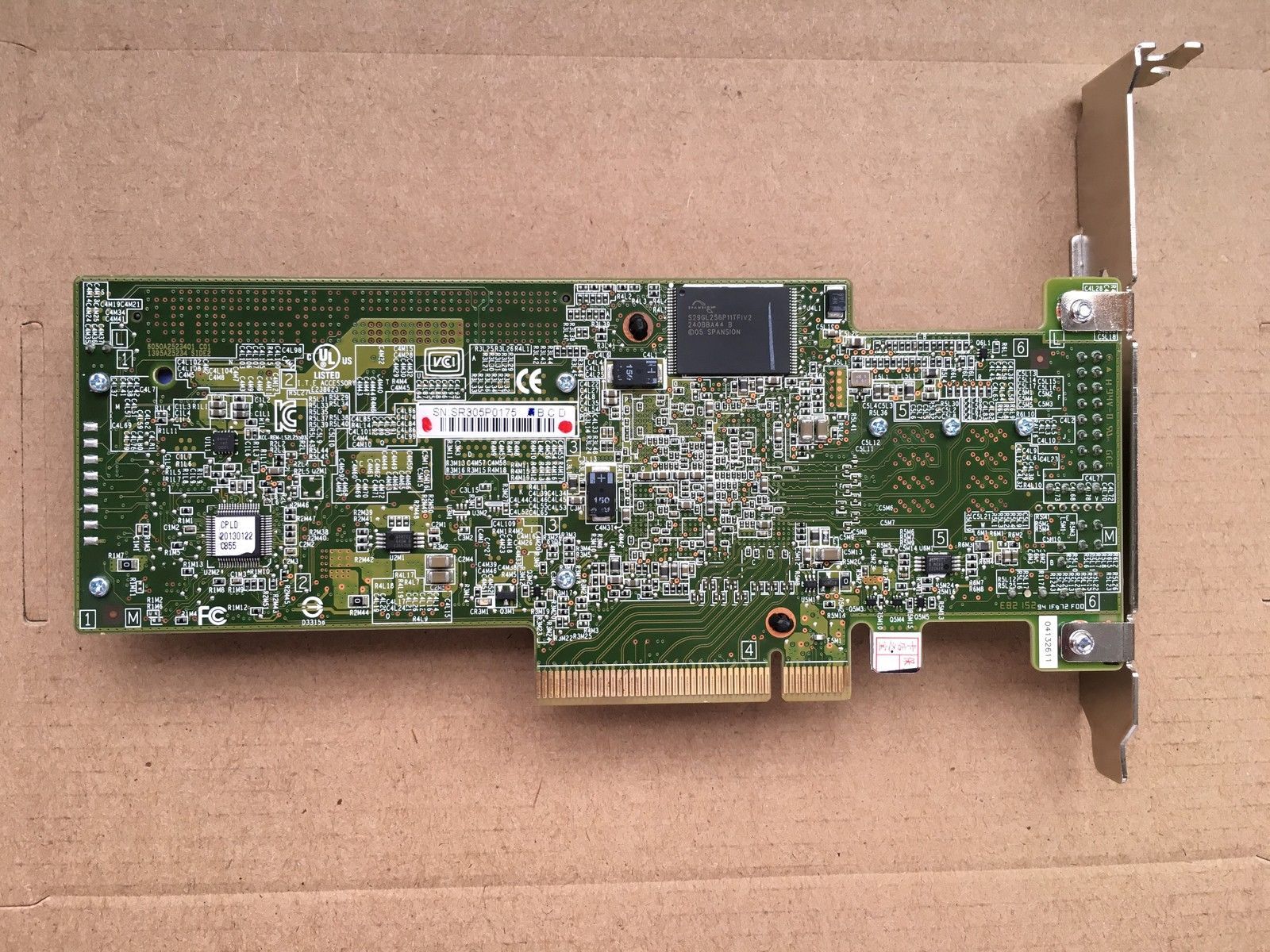 IBM ServeRAID M5210 SAS SATA PCI-E RAID Controller 46C9111 + 2GB Caching + BBU