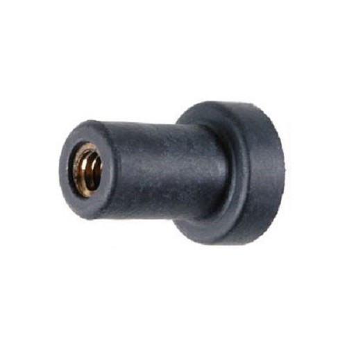 25 Rubber Well Nuts #10-24 .767 Length 3/8" Hole
