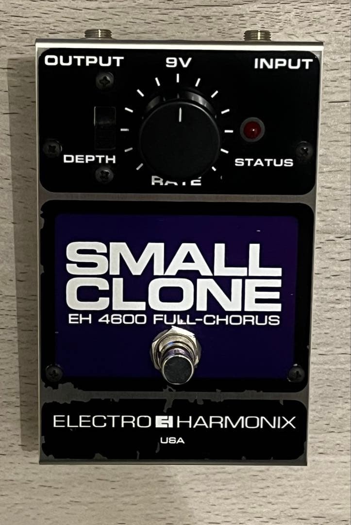 Electro Harmonix Small EH 4600 Chorus Pedal with Depth & Rate Control, Used