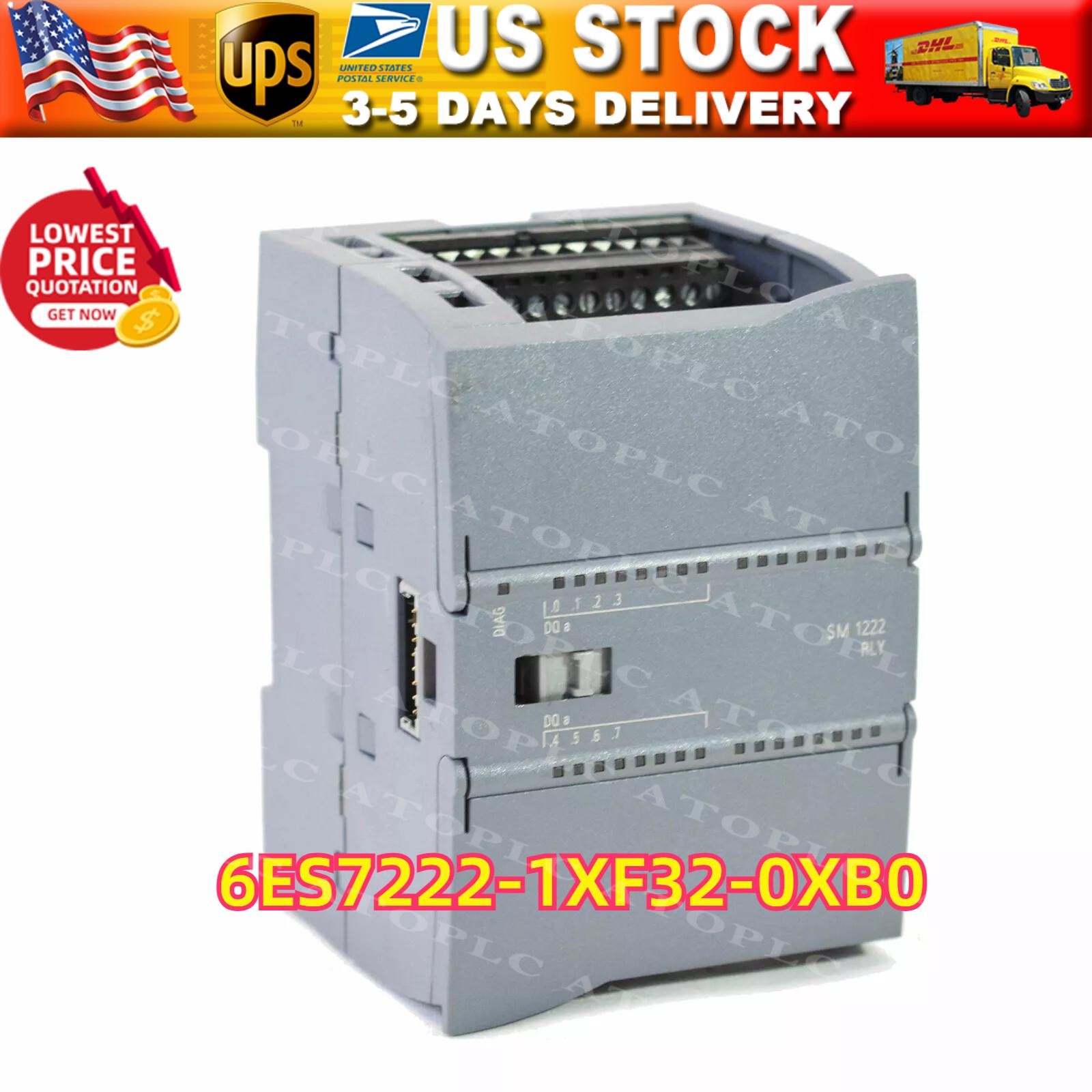 New Siemens 6ES7 222-1XF32-0XB0 S7-1200 Digital output SM1222 6ES7222-1XF32-0XB0