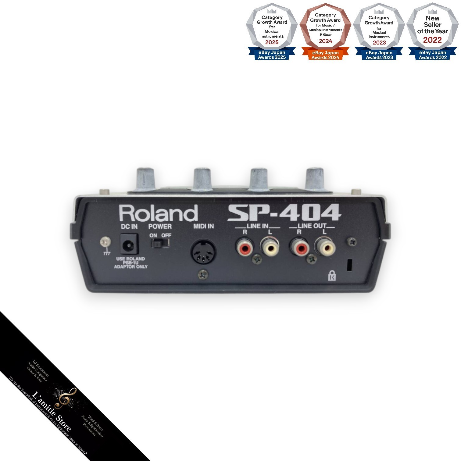 Roland SP-404 Sampler Silver 29 DSP Effects Compact Effecter SP404 Tested Japan