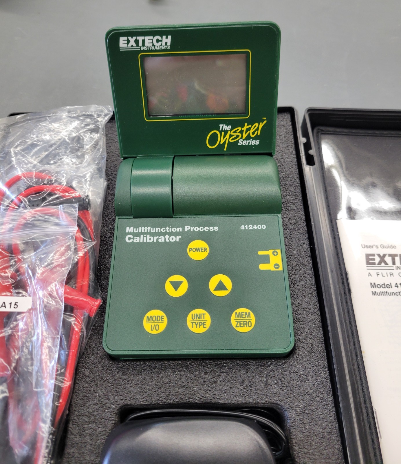 Extech 412400 Multifunction Current Voltage Calibration Processor Thermocouple