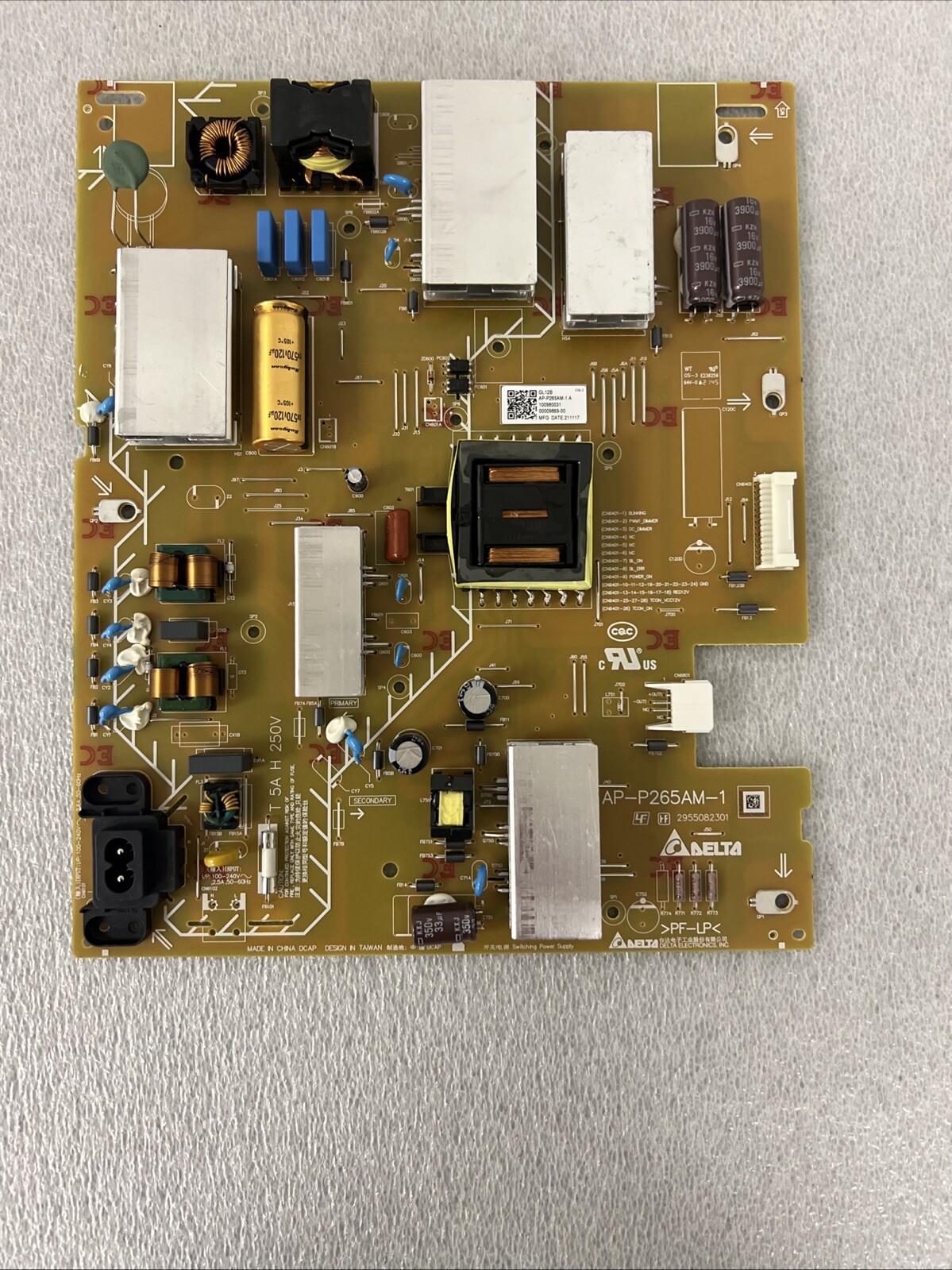 Sony 1-009-800-31 GL12B Power Supply Board 50X85K