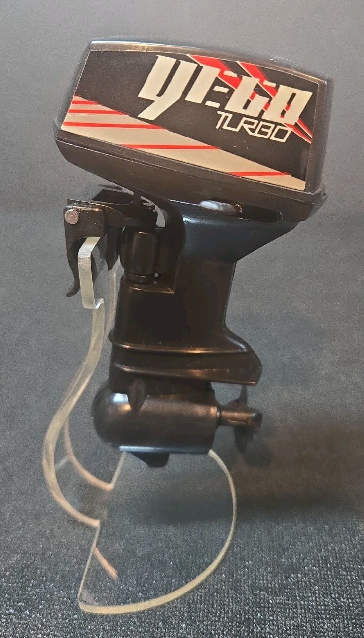 Vintage Yego Turbo Toy Boat Motor Stand Not Included! See Details! US Seller