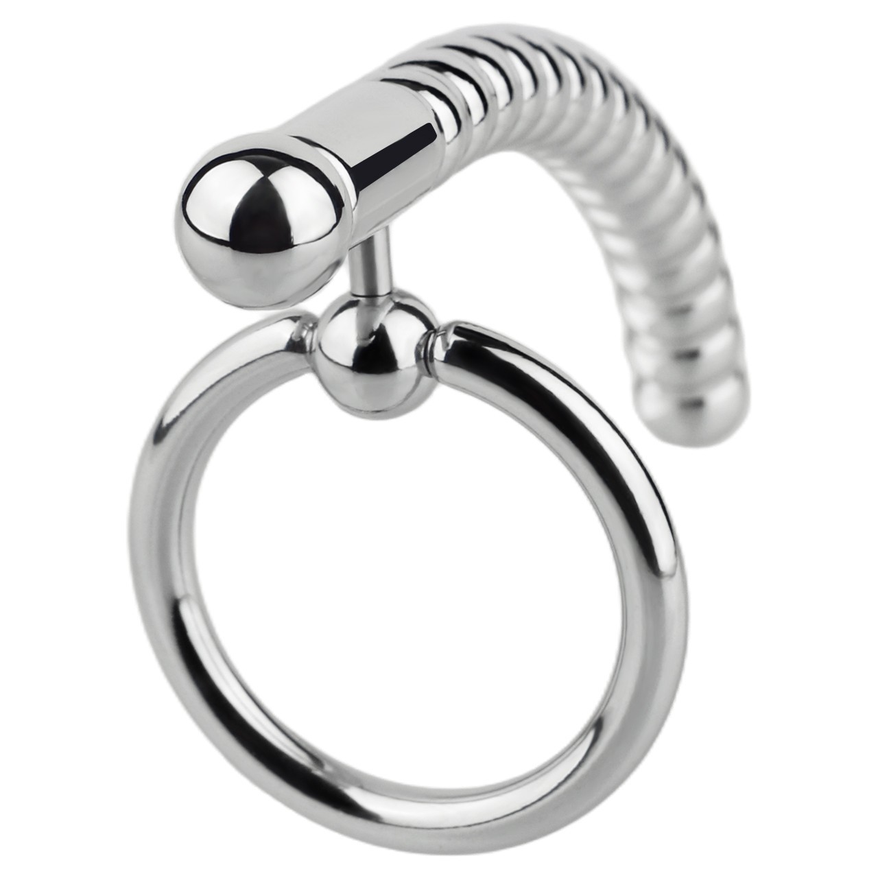 Piercing Penis Plug Urethral Sounding Dilator Solid Penis Stretcher Enhance Men