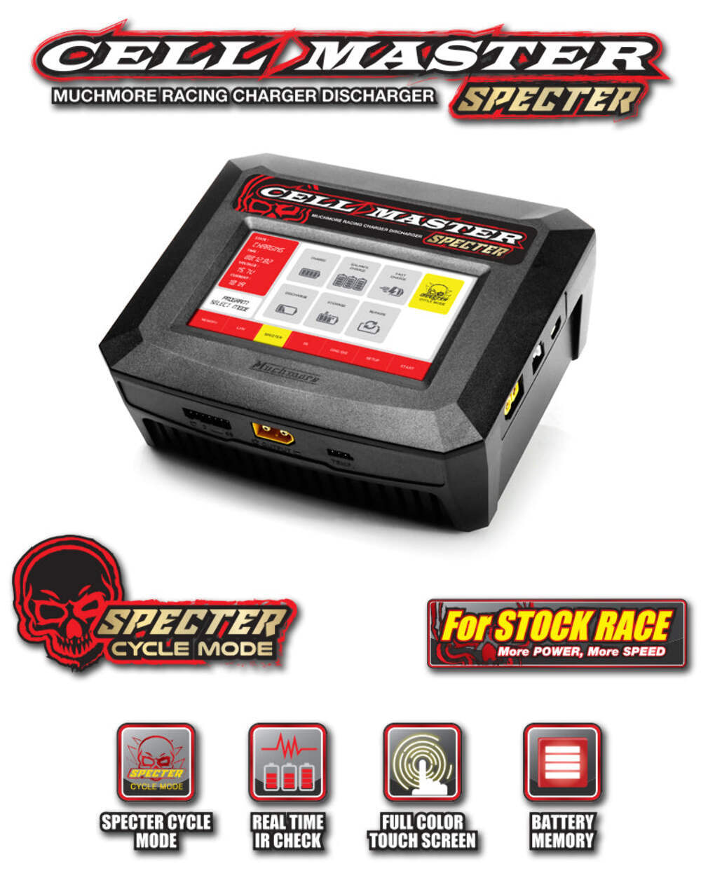MUCHMORE CELL MASTER SPECTER CHARGER/DISCHARGER MUCHMORE