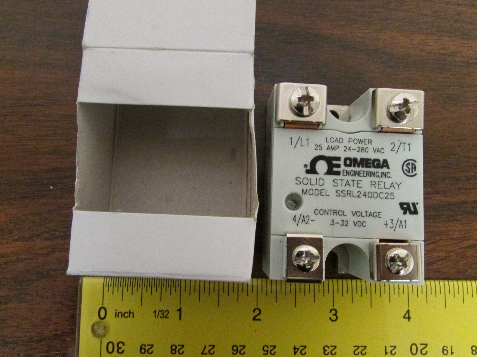 Omega SSRL240DC25 Solid State Relay New