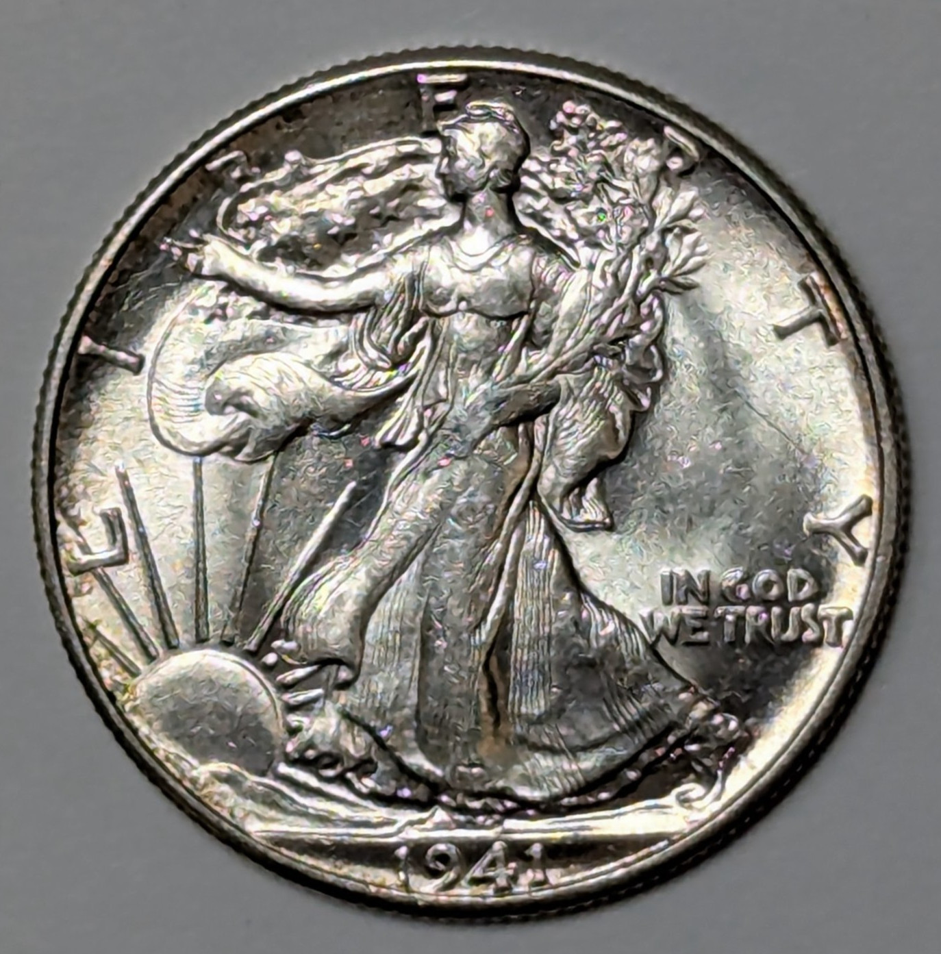 1941 Walking Liberty Silver Half Dollar MS