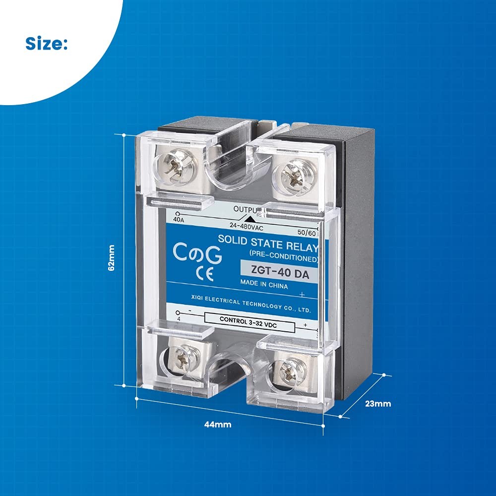 PID Temperature Controller Kit Voltage AC 100~240V Comes with SSR 40DA Solid ...