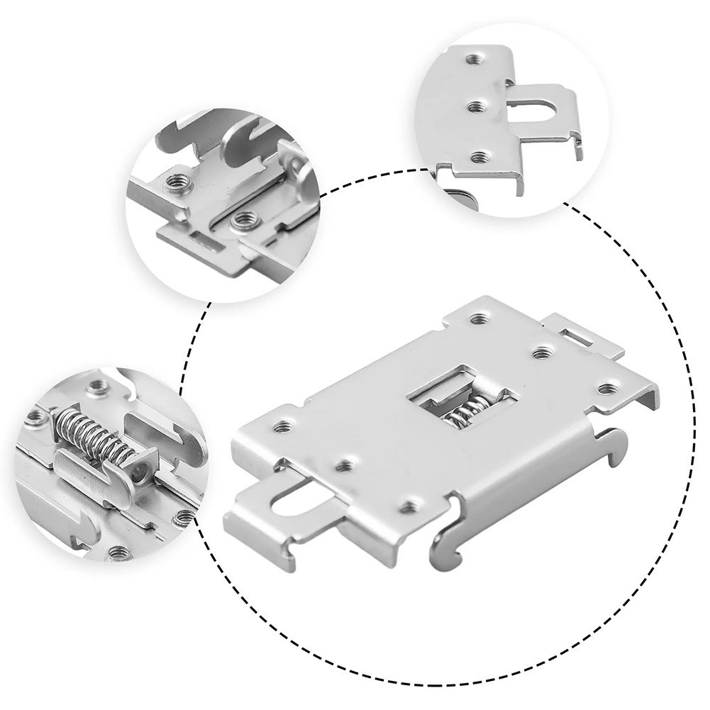 For 35 mm for din Rail Fixed Clamp Mounting Bracket for Semiconductor Relays