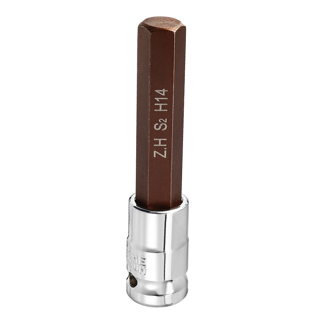 1/2" Drive 14mm Hex Bit Extra Long Socket S2 Steel