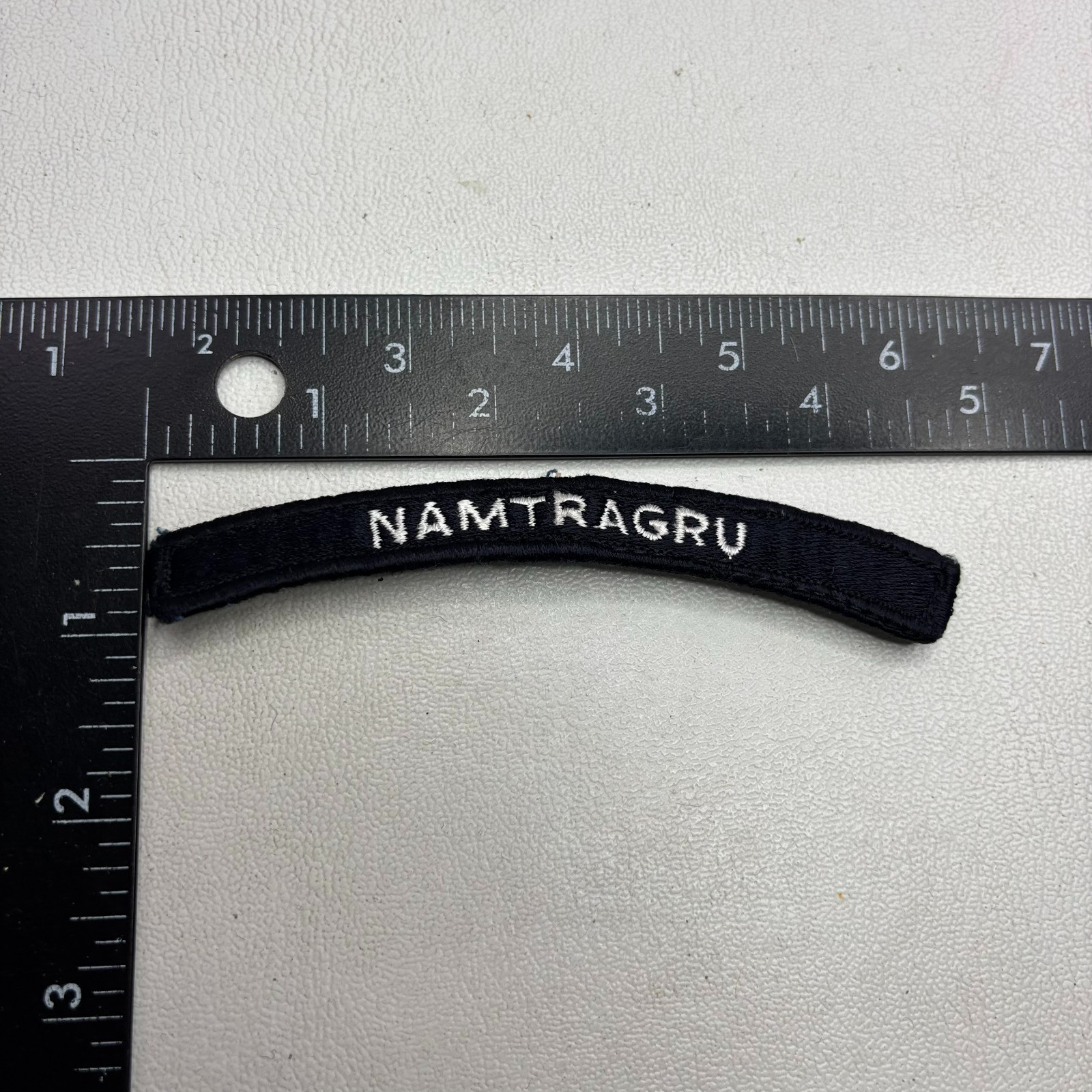Vtg As-Is NAMTRAGRU Naval Air Maintenance Training Group Tab UIM Patch 00!G