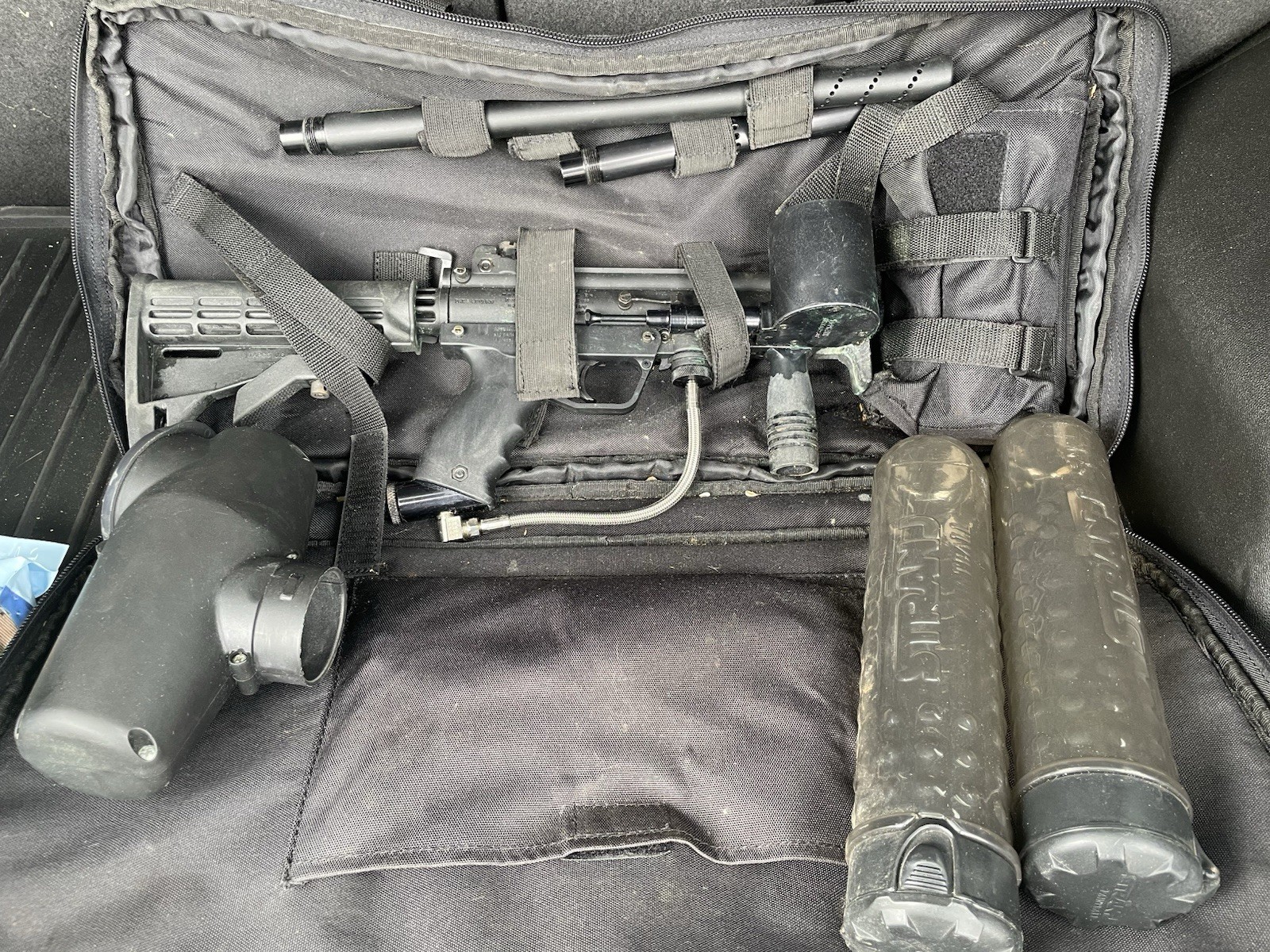 Tippmann A-5 Paintball Gun w/ Case & Accessories  UNTESTED BUT GUARANTEED