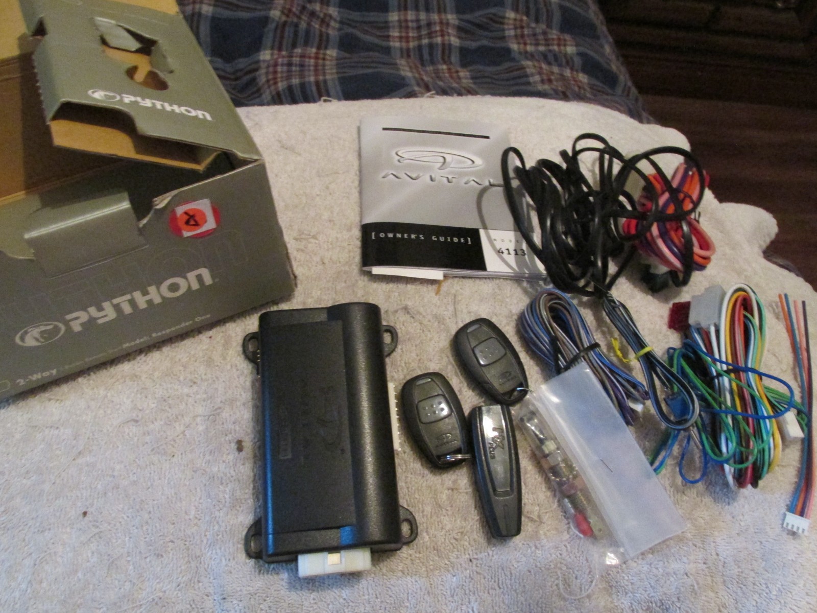 Python Responder One Anti-Theft Security System Kit - NEW (Open Box) 4203P