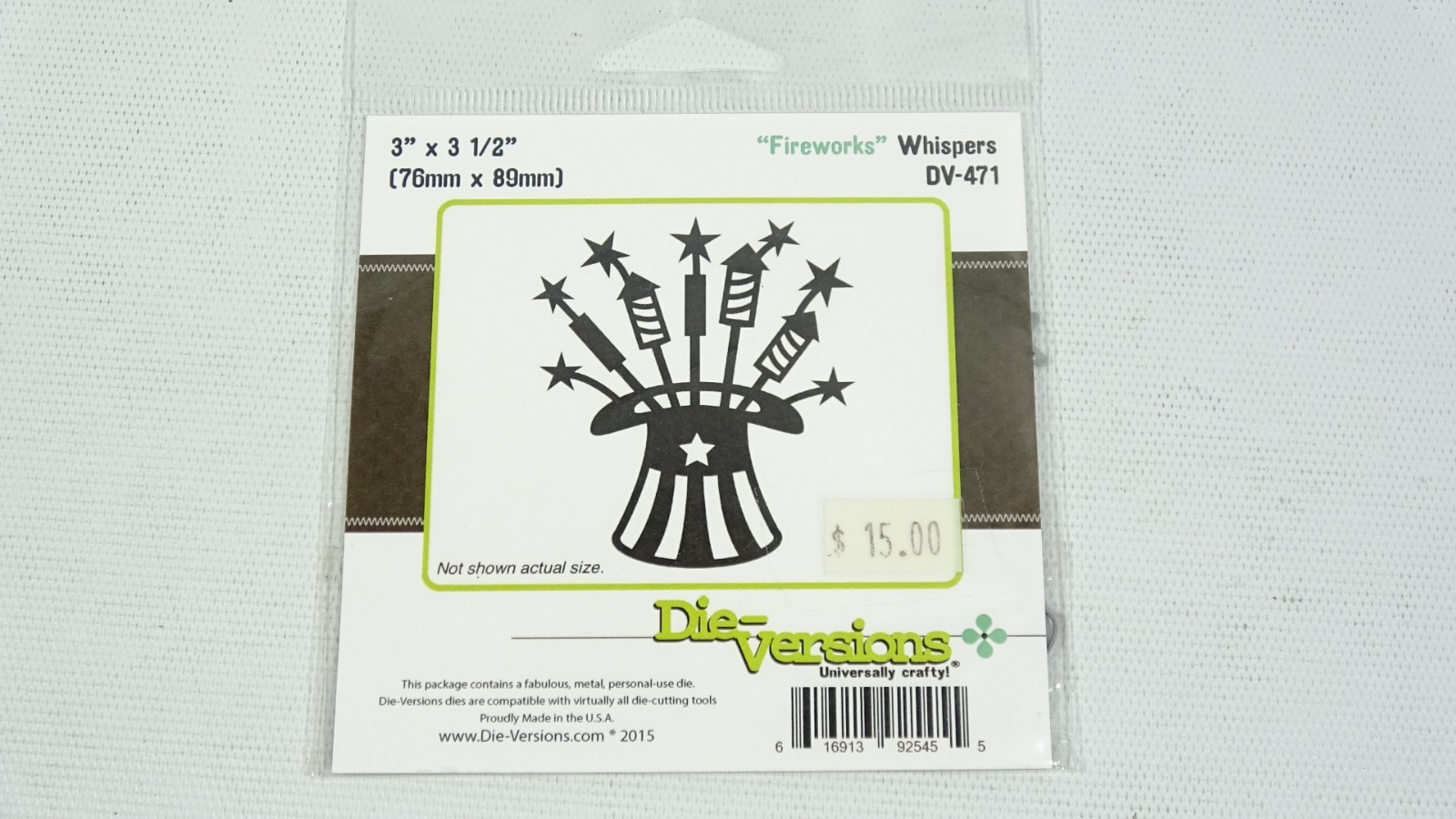 Die-versions Fireworks Whispers Metal Die - DV-471