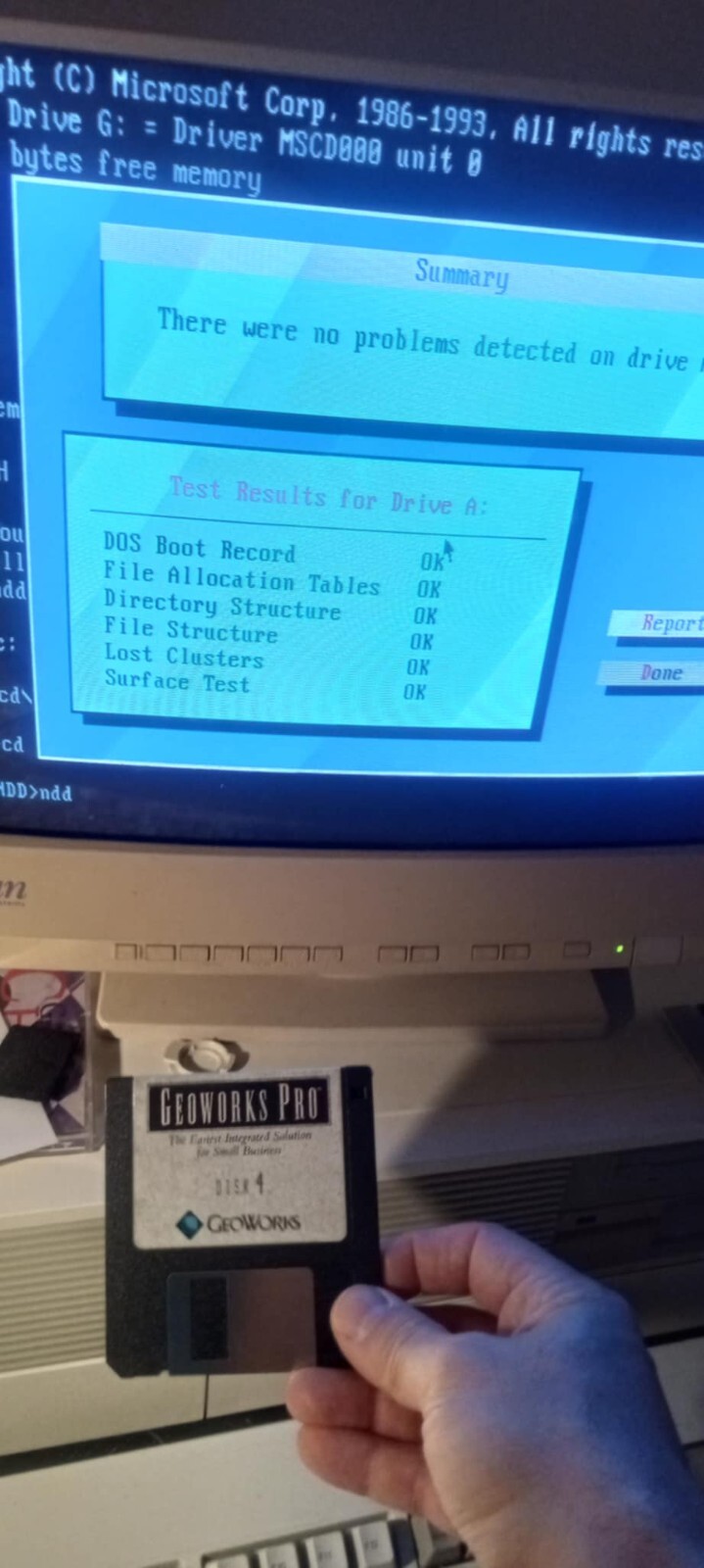 GeoWorks Pro (1990) for IBM PC with Quattro Pro Complete 1.44 diskette DOS Win