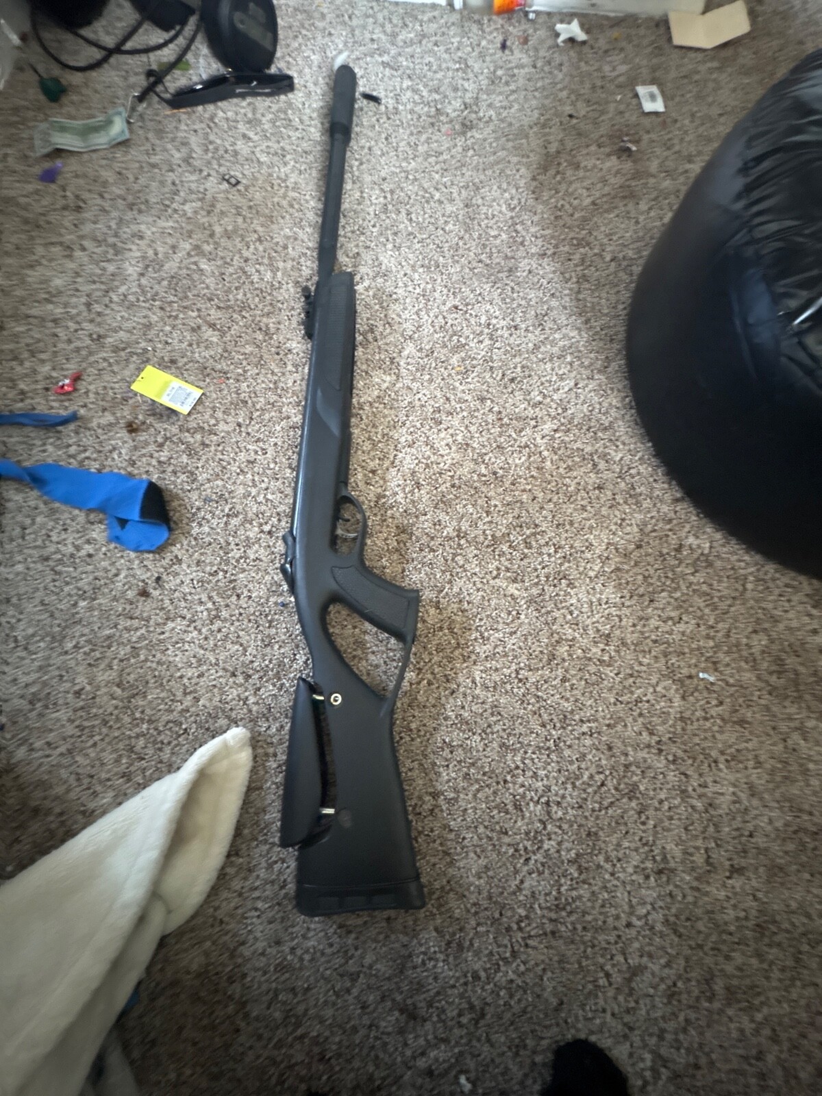 gamo fusion wisper elite .177 1,300fps pellet gun black used