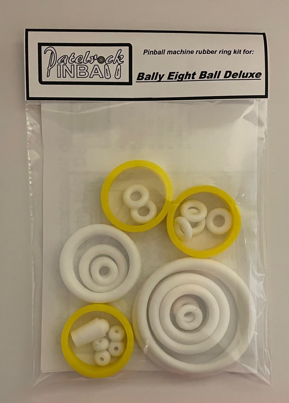 Bally Eight Ball Deluxe / Eight Ball Deluxe LE Pinball Machine Rubber Ring Kit