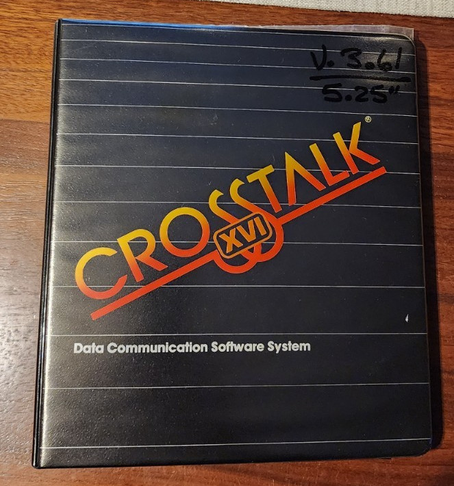 Crosstalk XVI / Data Communication Software / IBM PC 5.25" Disk / DOS / V 3.61