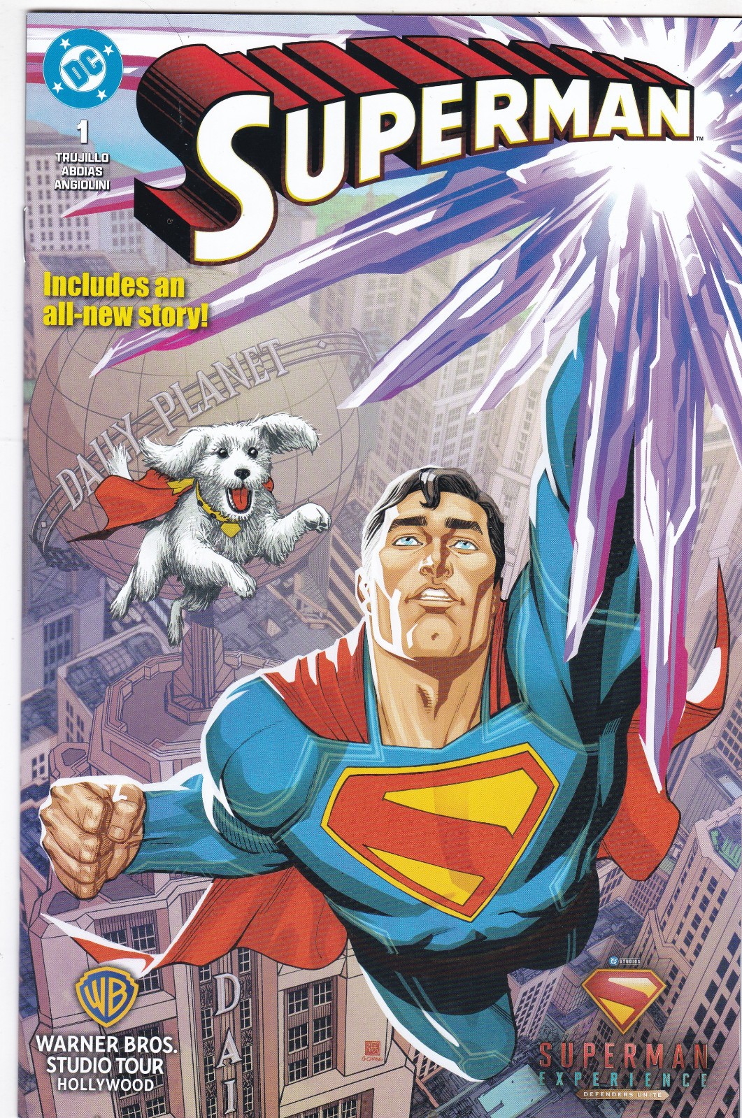 SDCC 2026 SUPERMAN  EXPERIENCE Warner Bros Studio Tour Hollywood Exclusive Comic