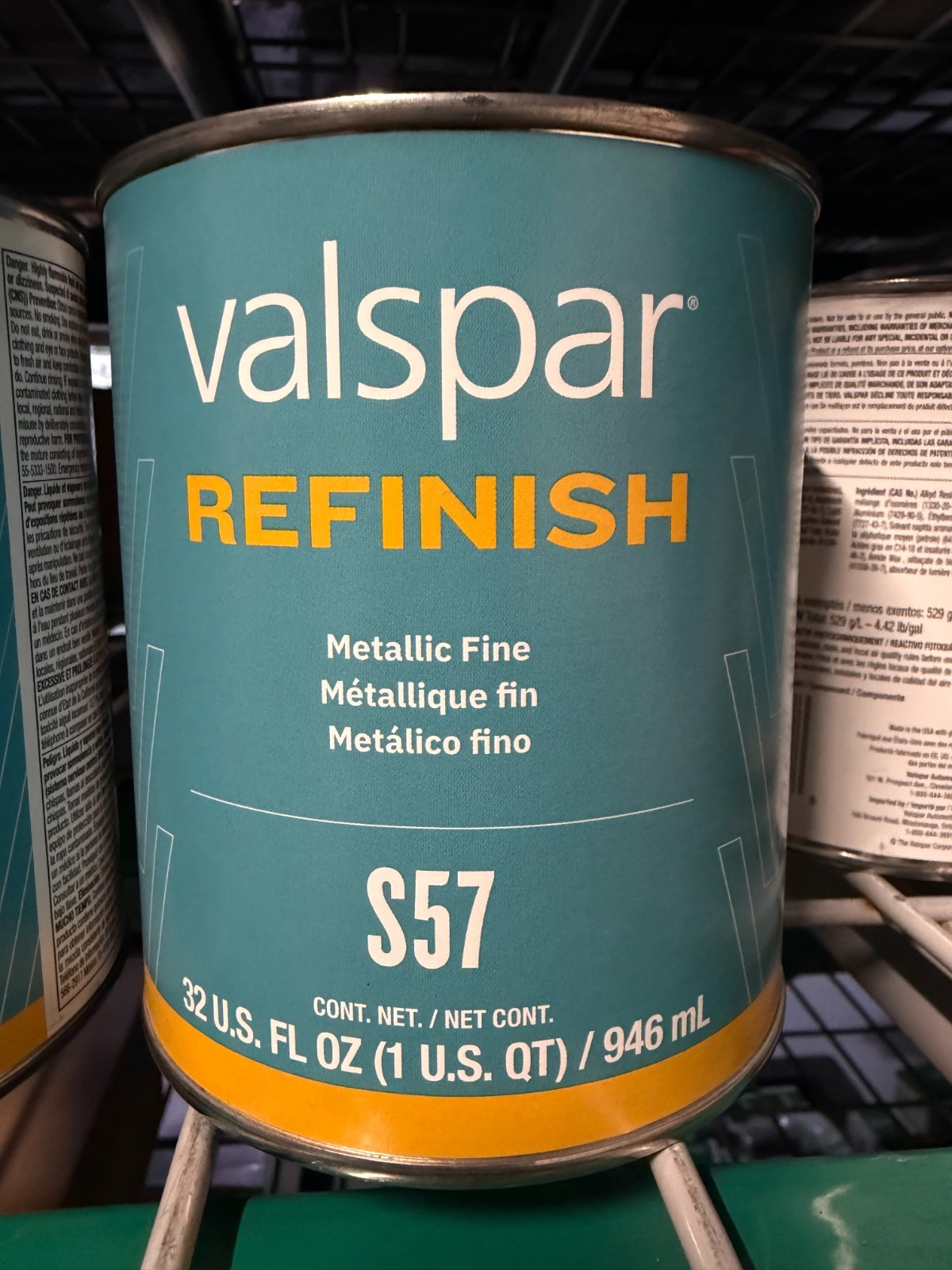 VALSPAR S57 METALLIC FINE AUTOMOTIVE TONER 1QT