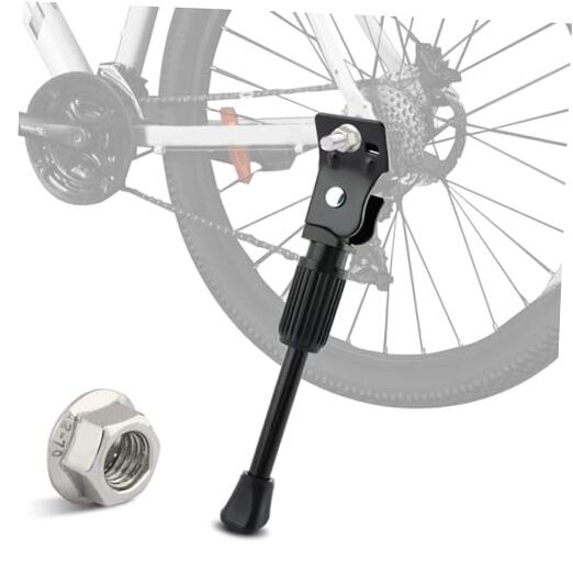 Bike Kickstand, Aluminum Alloy Bicycl-e Kickstand for 16 Inch Wheel Kickstand