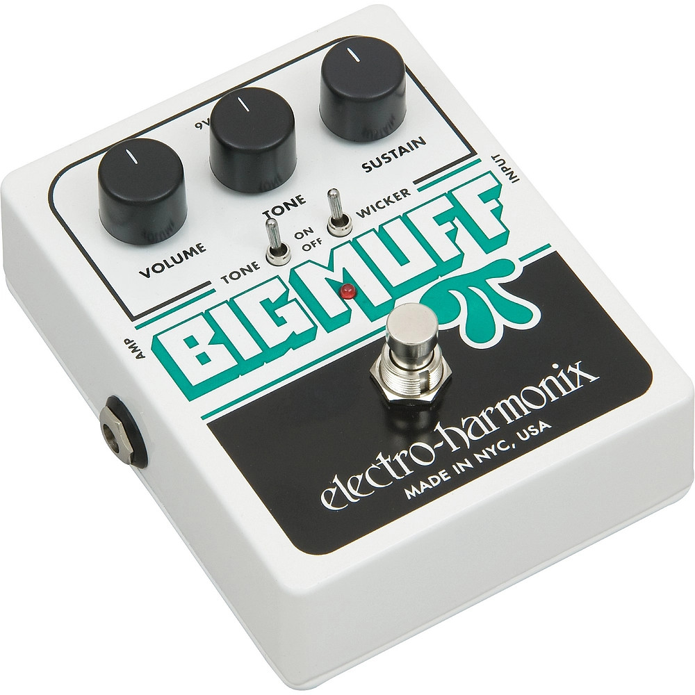 ElectroHarmonix XO Big Muff Pi with Tone Wicker Distortion Guitar Effects Pedal