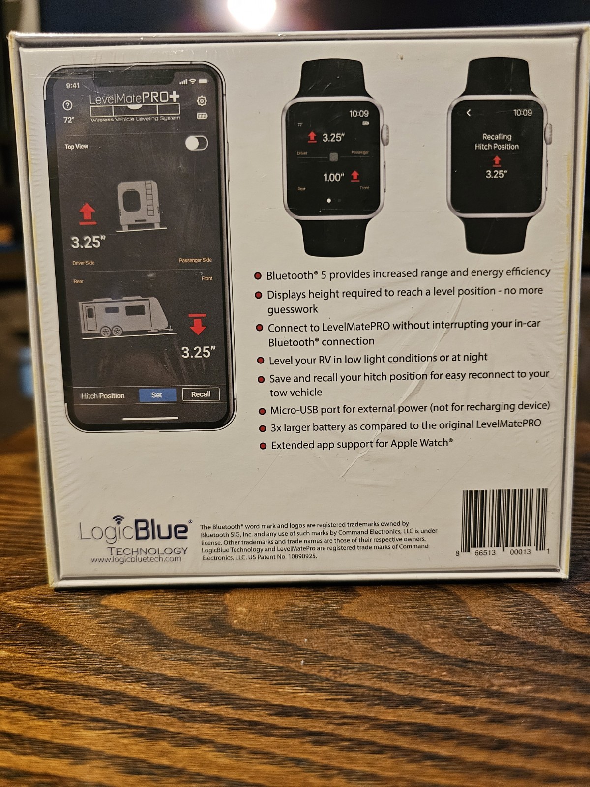 Logic Blue Technology Level Mate Pro+ Wireless RV Leveling System