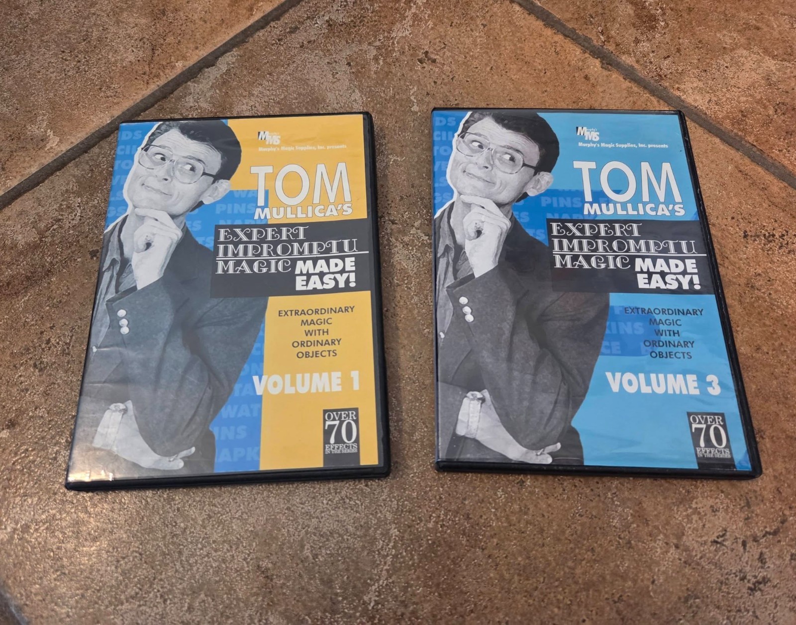 Tom Mullica 2 Dvd's Magic Mentalism Tricks