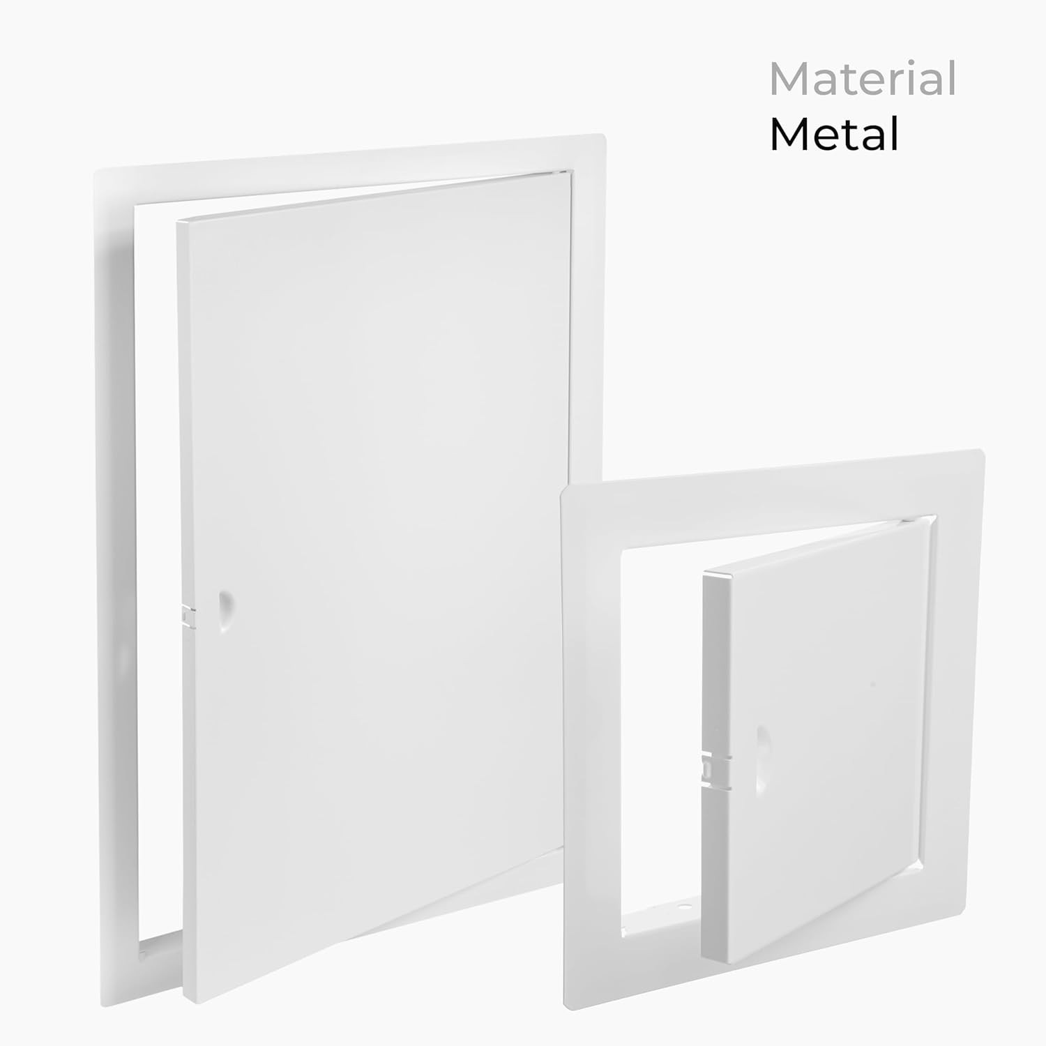 White Rectangular Drywall Access Panel 12x24' - Easy Installation & Access