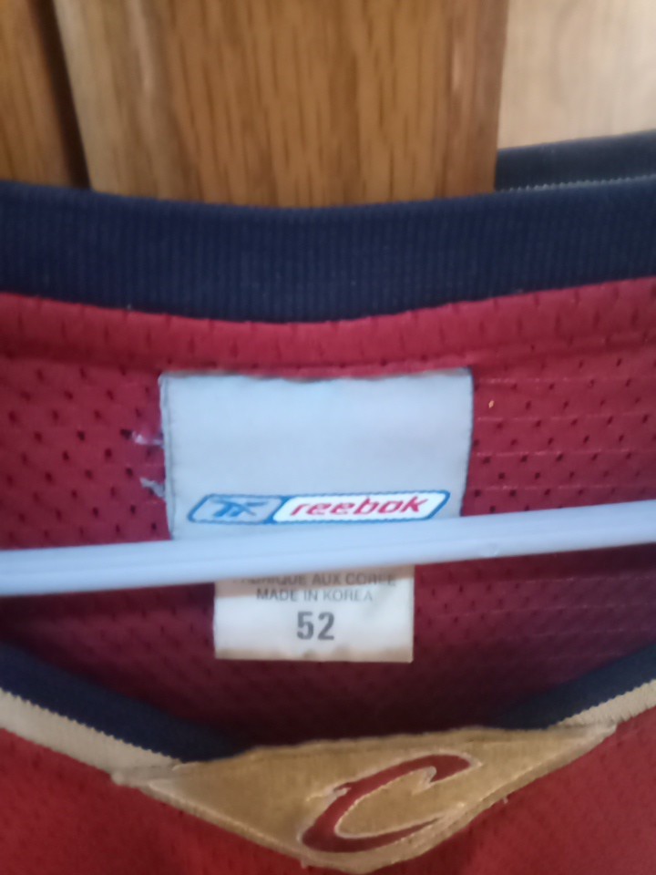 LeBron James Cleveland Jersey Number 23 Size 52