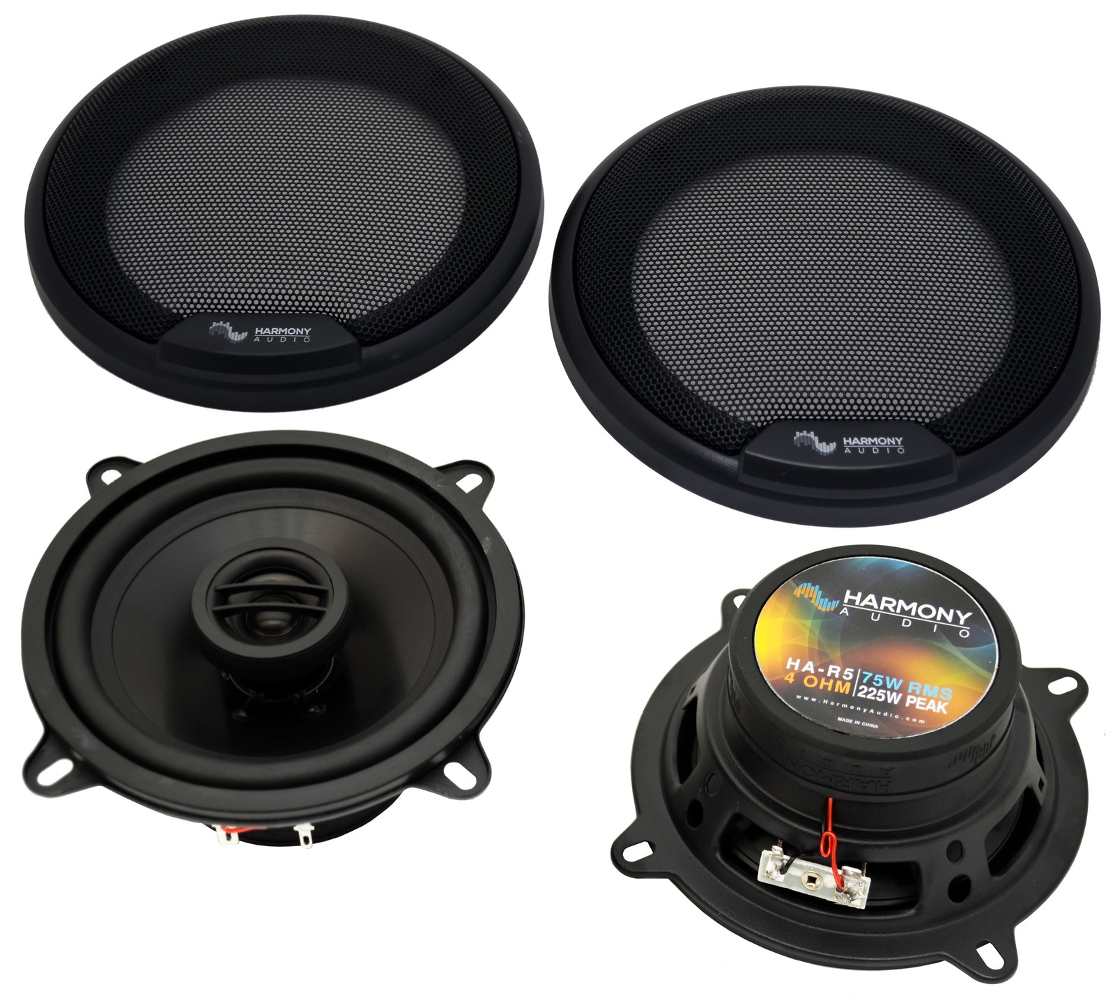Fits Audi Allroad 2001-2005 Front Door Replacement Harmony HA-R5 Speakers New